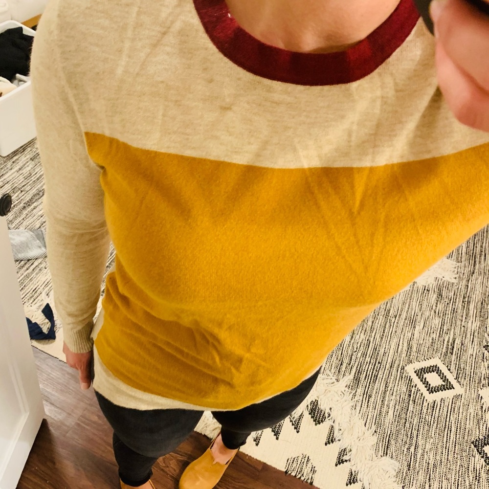 Colorblock Sweater